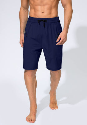 G Gradual Men's Swim Trunks Navy with zip pockets