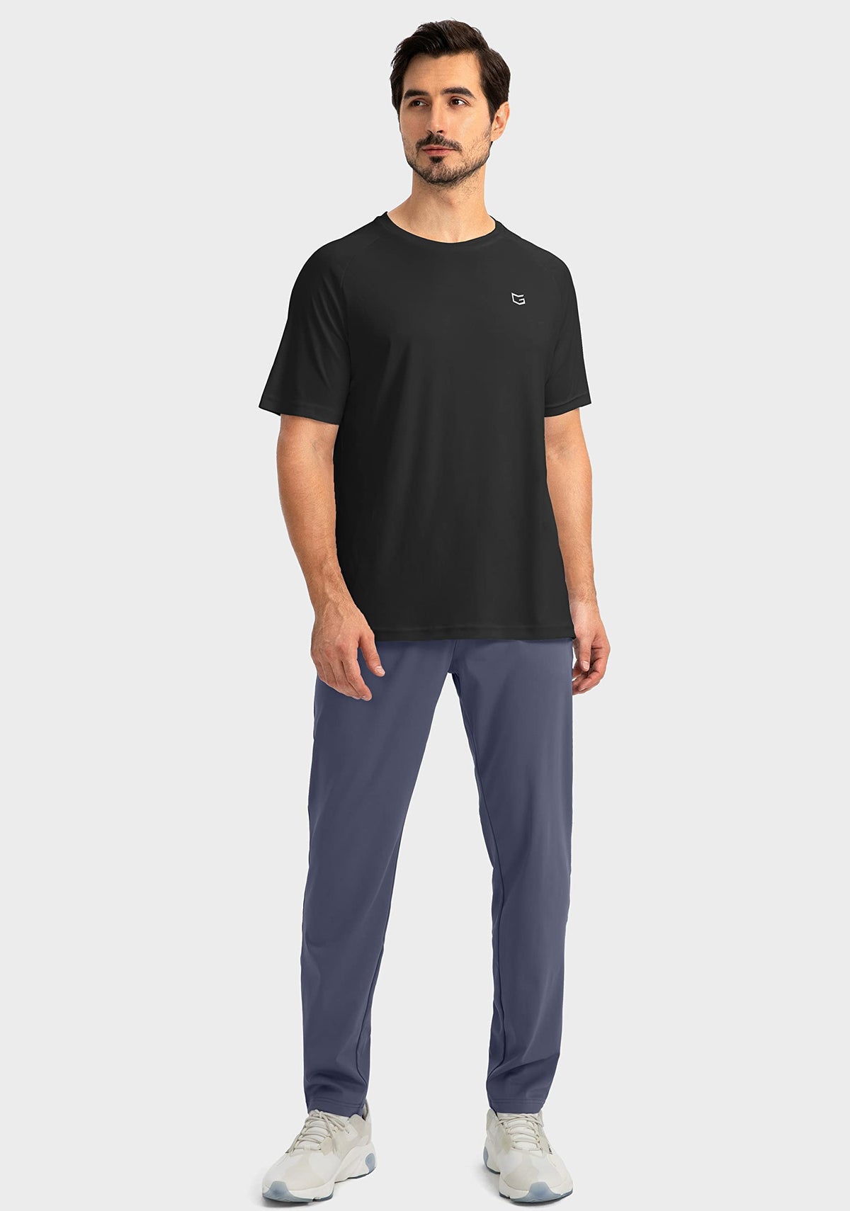 G Gradual Men's Tapered Joggers laid flat showing tapered design