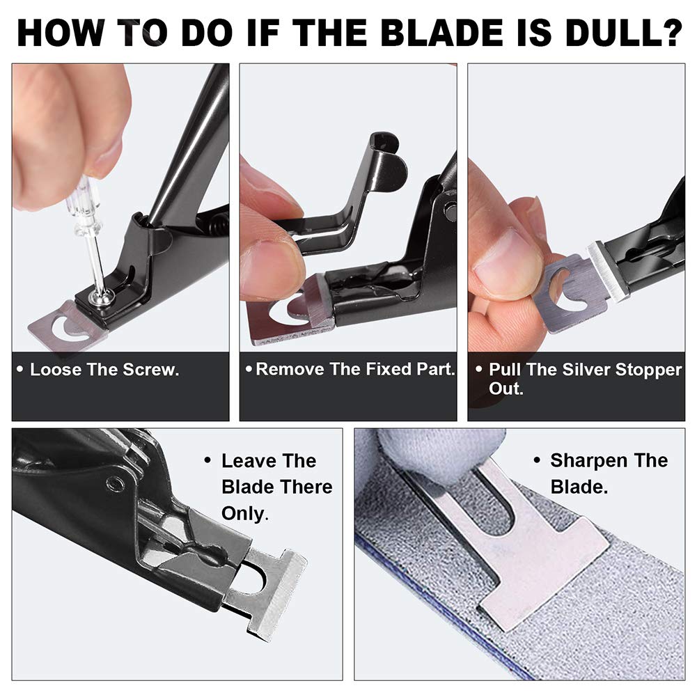 GA&EN Adjustable Stainless Steel Nail Clipper Tool packaging