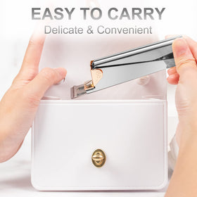 GA&EN clippers in elegant metallic finish on white background