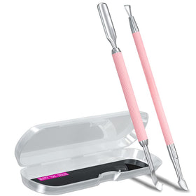 GA&EN Cuticle Pusher Tool Set 2PCS with ergonomic handles
