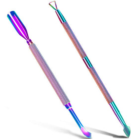 GA&EN Cuticle Pusher Tool Set front view with two tools