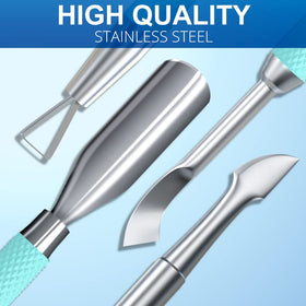 GA&EN Cuticle Pusher Tool Set packaging and tools layout