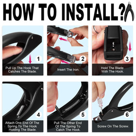 GA&EN nail clipper at 135-degree angle for unique nail shapes