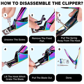 GA&EN nail clipper cutting acrylic nails