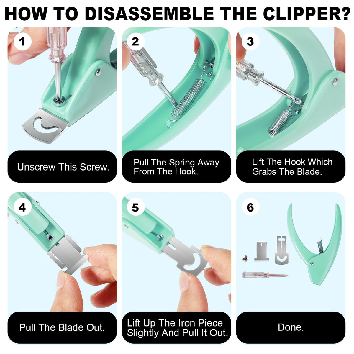 GA&EN nail clipper in lifestyle setting with nails