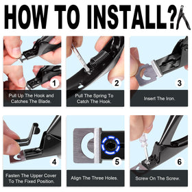 GA&EN nail clipper on a nail care table