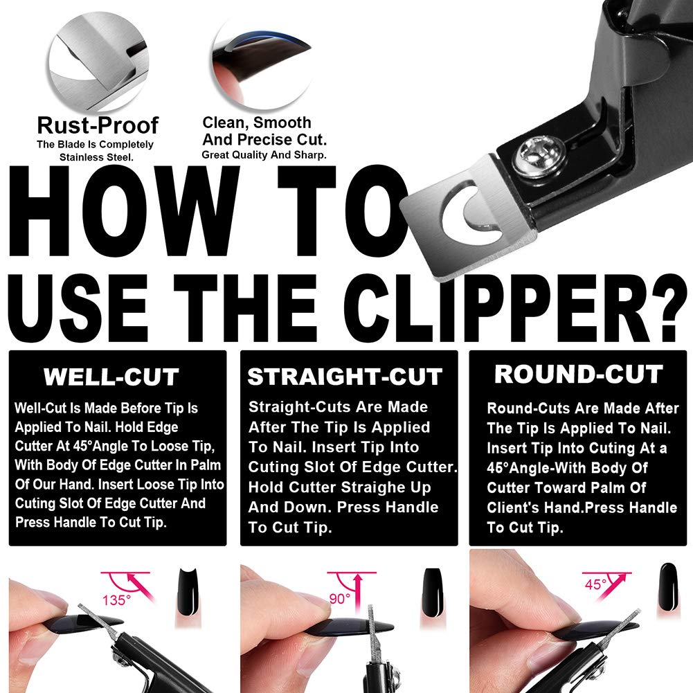 GA&EN nail clipper showing sharp blade detail