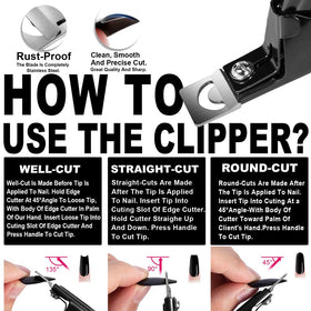 GA&EN nail clipper showing sharp blade detail