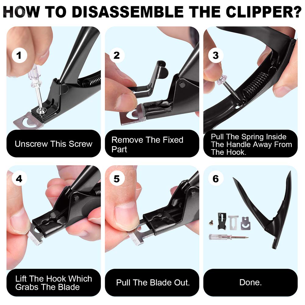 GA&EN nail clipper with acrylic nails