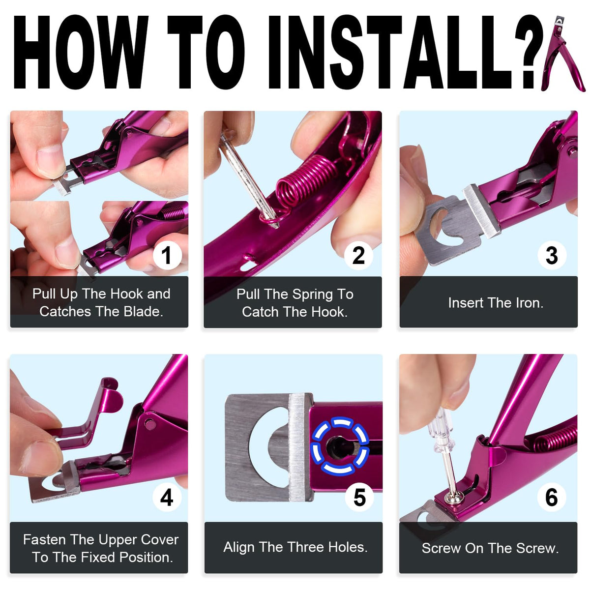 GA&EN nail clipper with all accessories displayed
