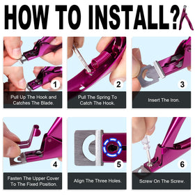 GA&EN nail clipper with all accessories displayed