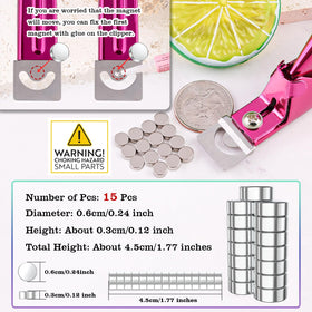 GA&EN nail clipper with magnet sizers and screwdriver