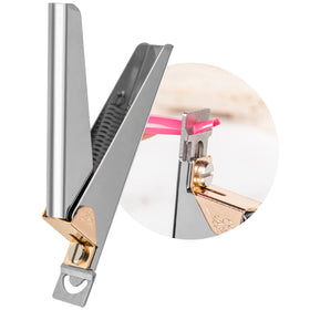 GA&EN Silver Metal Adjustable Nail Clippers front view