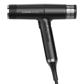 GA.MA iQ1 Perfetto Hair Dryer black model front view