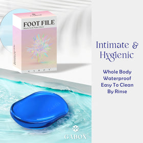 GABOX foot file in attractive packaging suitable for gifting