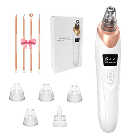 Gackoko Blackhead Remover Pore Vacuum front view with display