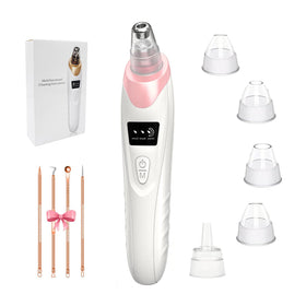 Gackoko Blackhead Remover Pore Vacuum front view with display