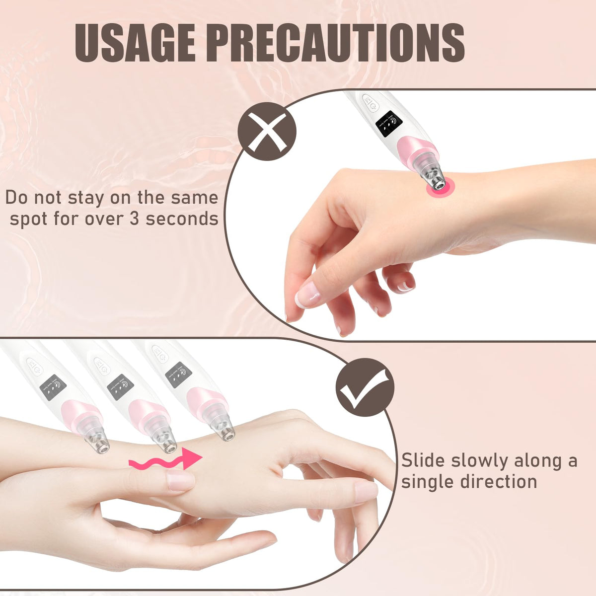 Gackoko Blackhead Remover Pore Vacuum packaging with product details