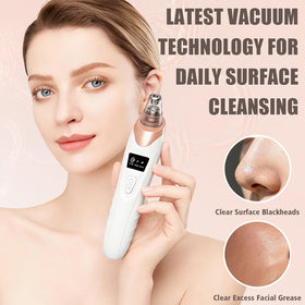 Gackoko Blackhead Remover Pore Vacuum side view with probes
