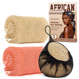 Gainlove African Net Sponge blush colour front view