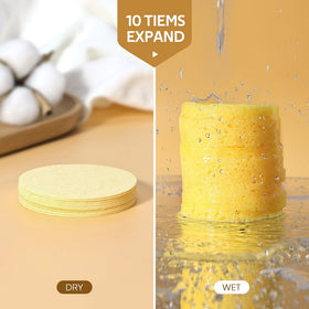 GAINWELL sponges in a spa setting