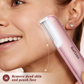 Galtxen Dermaplaning Tool pink with adjustable speed settings