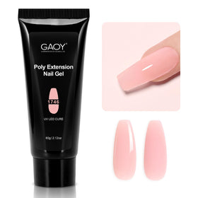 GAOY 60g Clear Pink Poly Gel front view