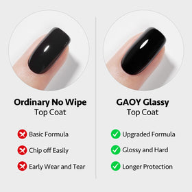 GAOY Base Coat bottle from Gel Top Coat and Base Coat Set