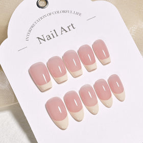 GAOY Beige Swirl Gel Nail Polish Art Liner 12ml in use on nails