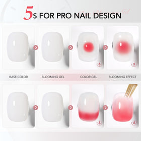 GAOY Blooming Gel Nail Polish 16ml back view