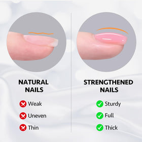 GAOY Builder Gel for Nails 16ml pink bottle side view