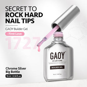 GAOY Builder Gel for Nails finished manicure look