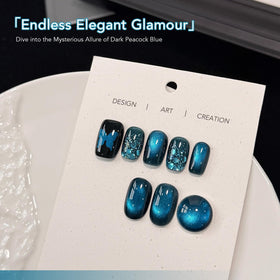 GAOY Cat Eye Gel Nail Polish on manicured nails