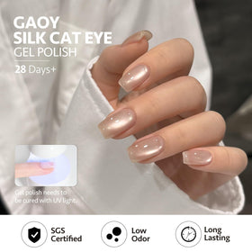 GAOY Cat Eye Gel Nail Polish packaging and accessories