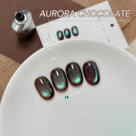 GAOY Cat Eye Gel Nail Polish with cat eye magnet