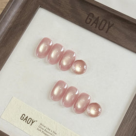 GAOY Cat Eye Gel Nail Polish with included magnet