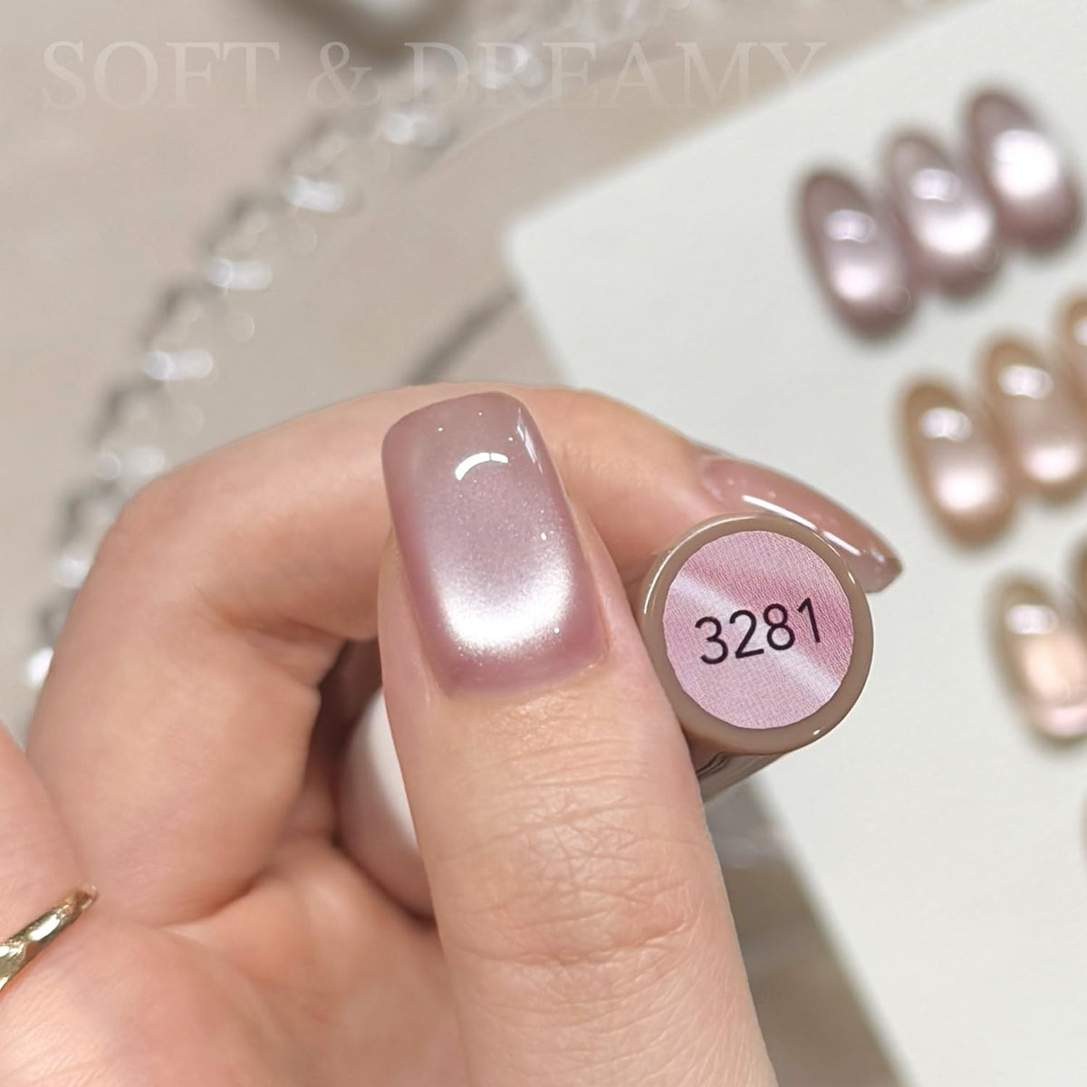 GAOY Cat Eye Gel Polish 6.5ml bottles in assorted colours