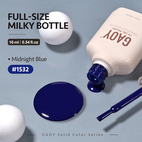 GAOY Deep Blue Gel Nail Polish 16ml packaging details