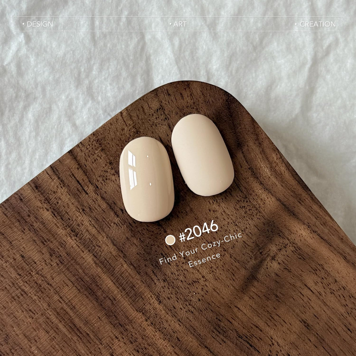 GAOY Gel Nail Polish 16ml beige application process