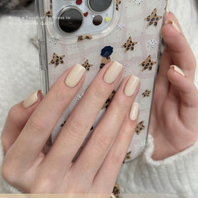 GAOY Gel Nail Polish 16ml beige with UV lamp