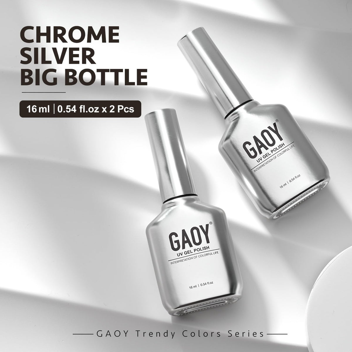 GAOY Gel Nail Polish Set packaging with product details