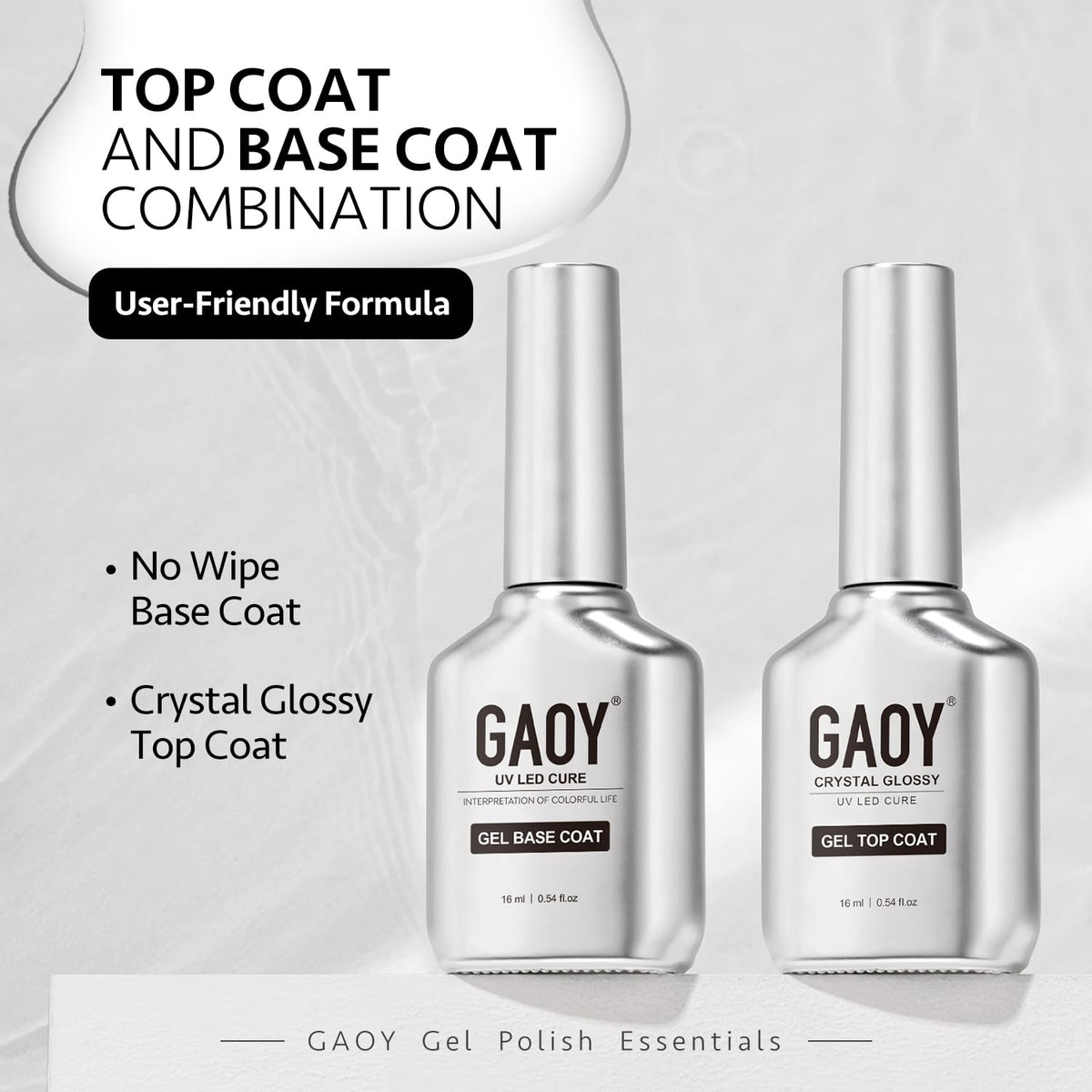 GAOY gel polish set with long-lasting finish