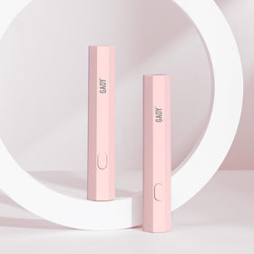GAOY Handheld UV Light for Gel Nails in pink, front view