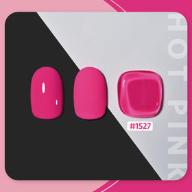 GAOY Hot Pink Gel Nail Polish 16ml bottle with cap
