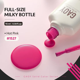 GAOY Hot Pink Gel Nail Polish packaging details