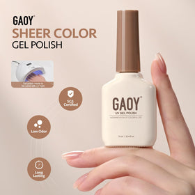 GAOY Jelly Gel Nail Polish Haute Nude packaging