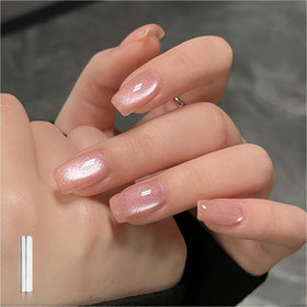 GAOY Jelly Pink Cat Eye Gel Nail Polish 16ml bottle front view