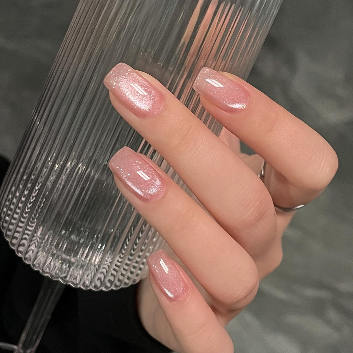 GAOY Jelly Pink Cat Eye Gel Nail Polish packaging