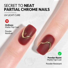GAOY Matte Gel Top Coat 16ml showing bottle design